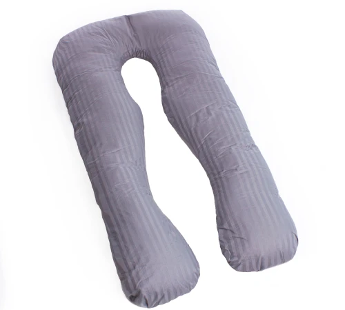 Наволочка №10083 Satin Stripe "Light Gray" - 2