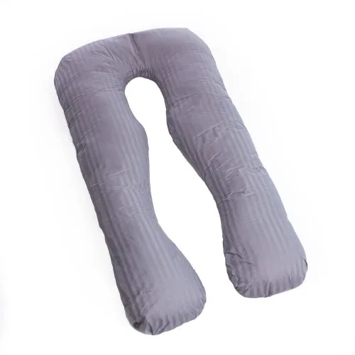 Наволочка №10083 Satin Stripe "Light Gray" - 2