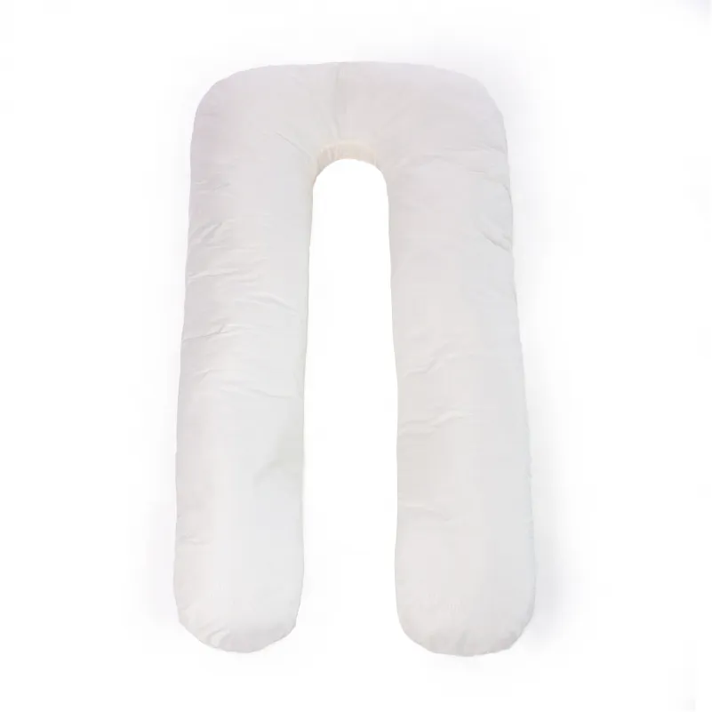 Подушка для беременных и отдыха U-образная №8593 Eco Line Creamy упрощенная EcoSilk микросатин - 10