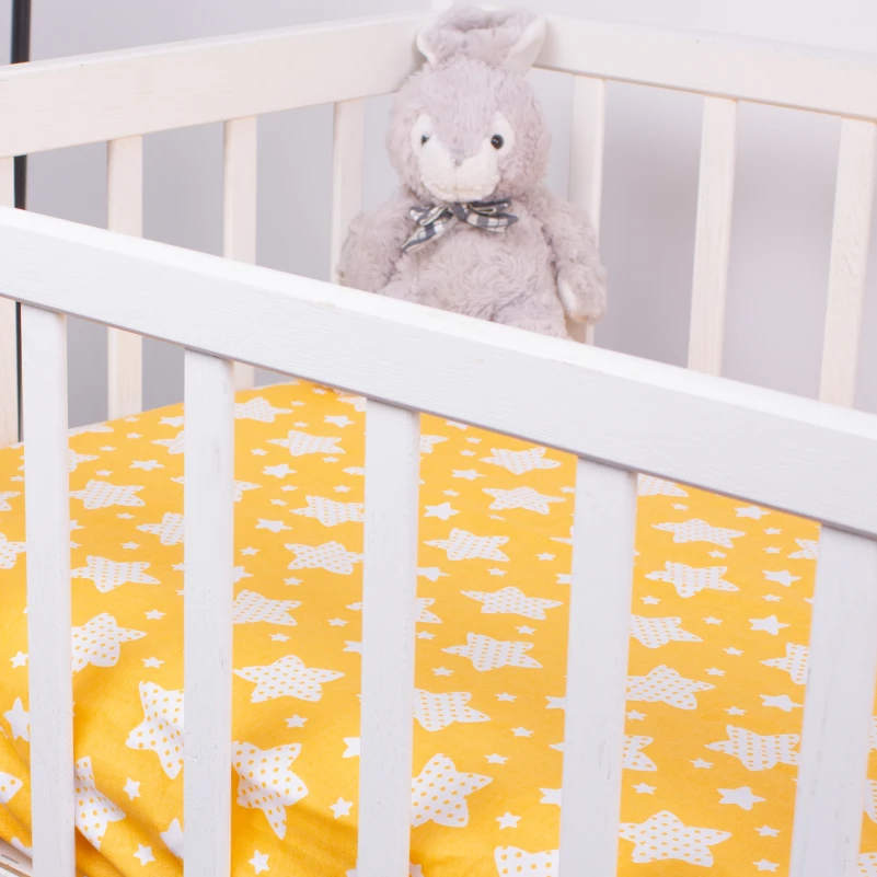 Простирадло на гумці (бязь) Kids Time 18-0002 Sweet Home - висота 10 см - 2