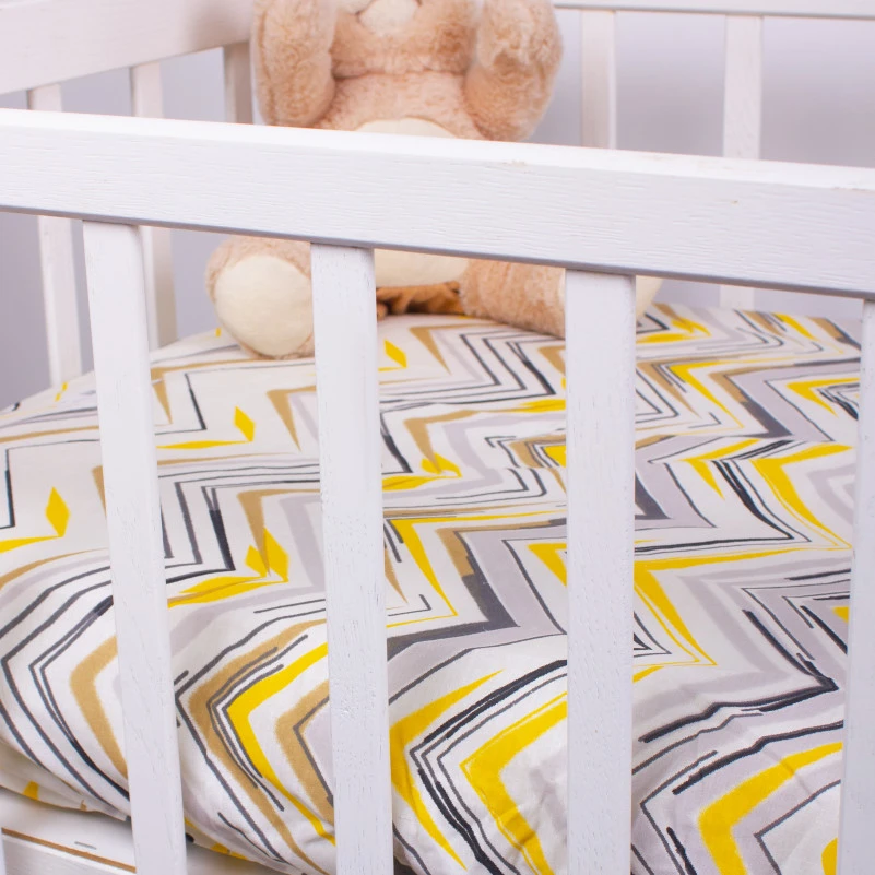 Простирадло на гумці (бязь) Kids Time 18-0003 Pinokio - висота 10 см - 5