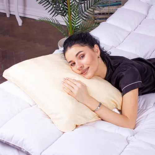 Подушка ортопедична (стружка Memory) №4064 Noble stripe Сarmela MEN 59*43*12 см - 4