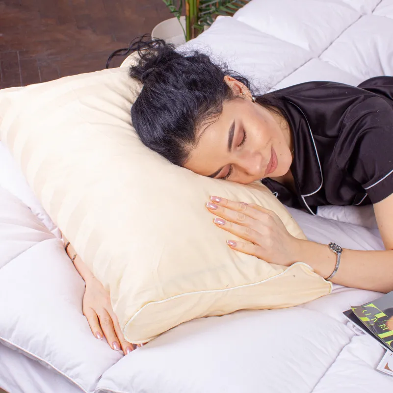 Подушка ортопедическая (стружка Memory) №4232 Noble stripe Сarmela 58*40*10,5 см - 6