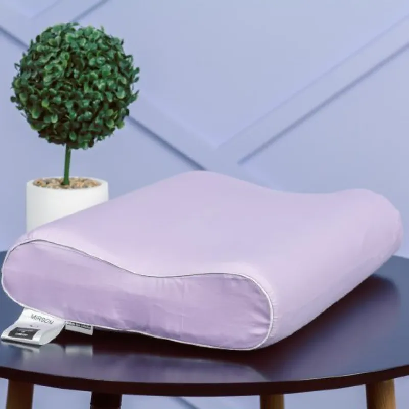 Подушка ортопедическая (стружка Memory) №4145 Delicate satin 3820 Calypso 49*32*10,5 см - 6