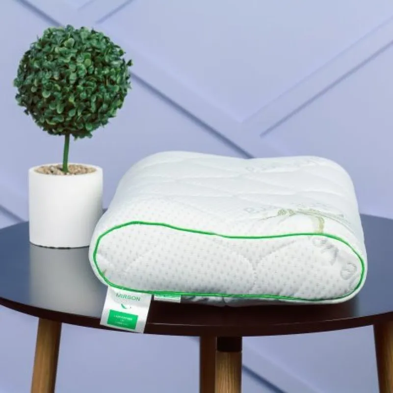 Подушка ортопедична (стружка Memory) №4114 Green nature Alberto 49*32*10,5 см - 3