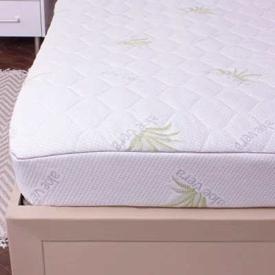 Наматрацник №1022 Alberto Cotton Aloe Vera (водонепроникний на резинці по периметру)