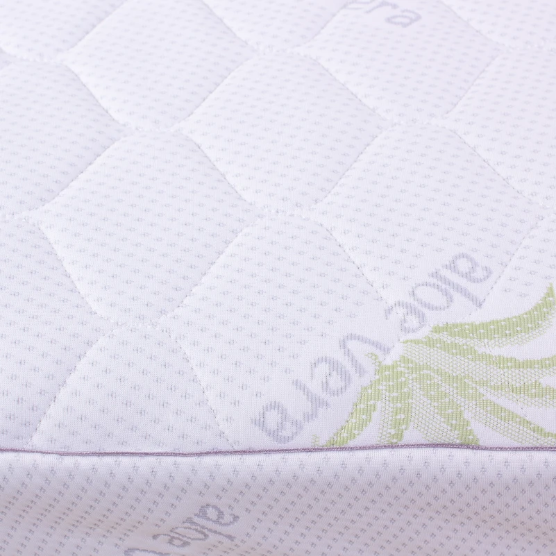 Наматрацник №1049 Alberto Тенсель (MODAL) Aloe Vera (водонепроникний на резинці по периметру) - 7