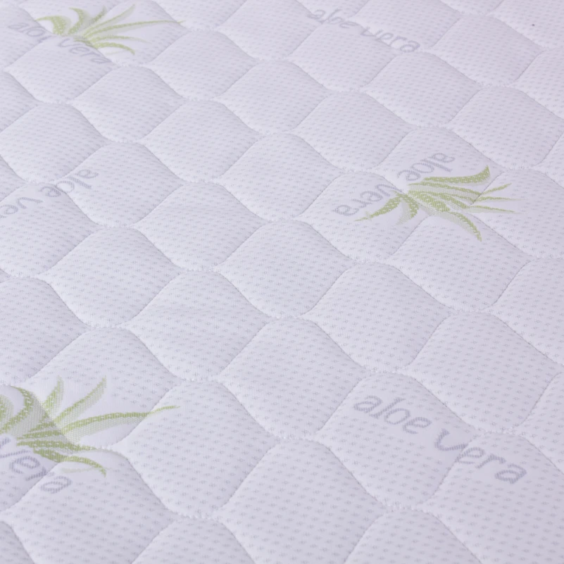 Наматрацник №1049 Alberto Тенсель (MODAL) Aloe Vera (водонепроникний на резинці по периметру) - 8