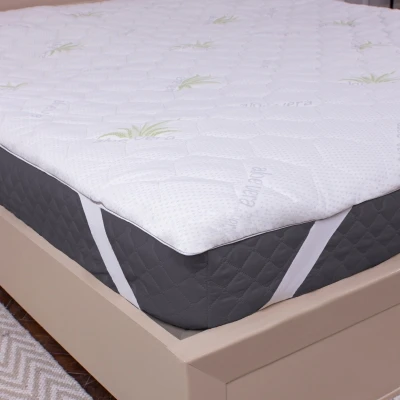 Наматрацник №1012 Alberto Wool Aloe Vera (водонепроникний на резинці по кутах)