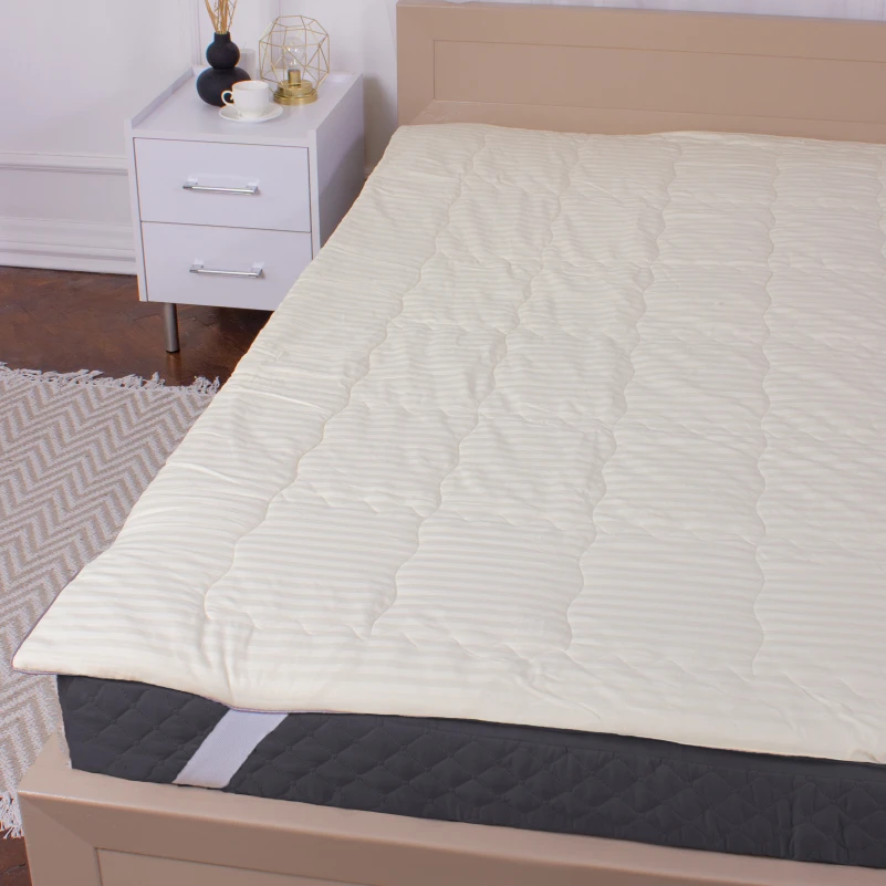 Наматрасник №302/2 Carmela Шелковый Silk (водонепроницаемый с резинкой по углам) - 4