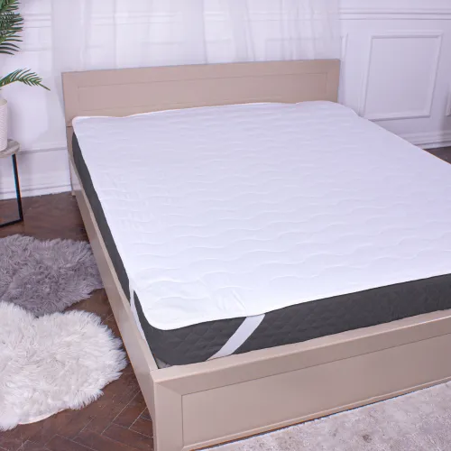 Наматрацник №1718 Eco Light White (Cotton) (звичайний з гумкою по кутах)  - 5