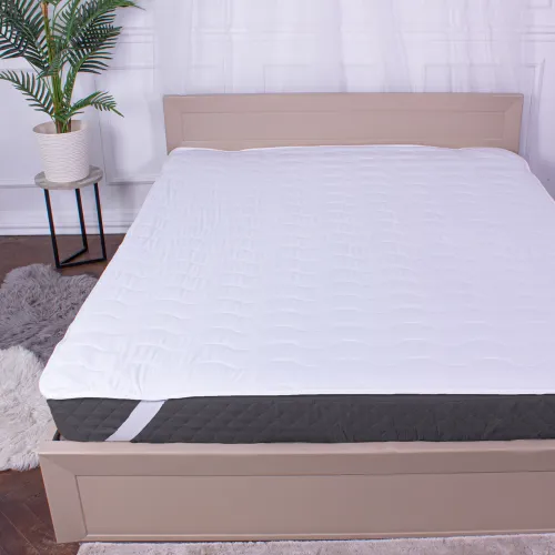 Наматрацник №1721 Eco Light White (Bamboo) (звичайний з гумкою по кутах) - 5