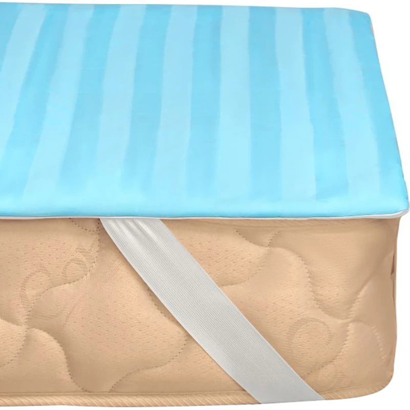 Наматрасник №302/1 Valentino Шелковый Silk (водонепроницаемый с резинкой по углам) - 8