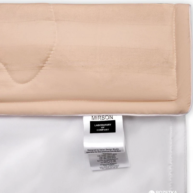 Наматрасник №302/2 Carmela Шелковый Silk (водонепроницаемый с резинкой по углам) - 8