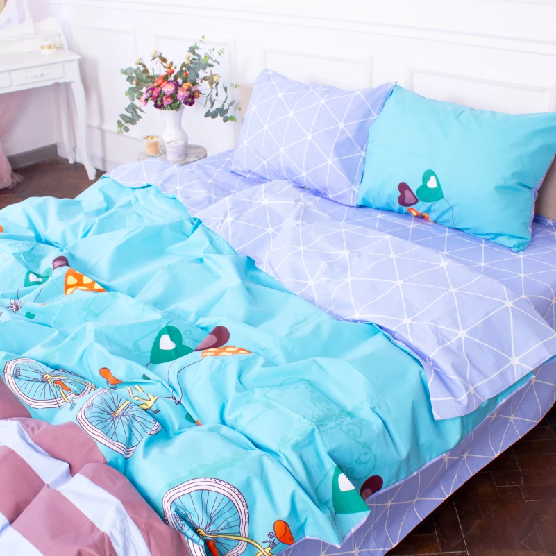 Комплект постельного белья MirSon Ranforce Elite Alta №47 - 1