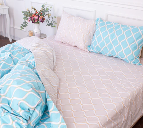 Простирадло MirSon Ranforce Elite 18-444 Gracia