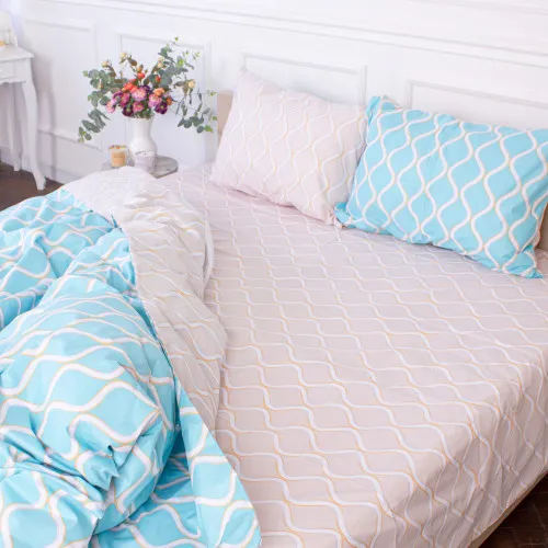 Простынь MirSon Ranforce Elite 18-444 Gracia