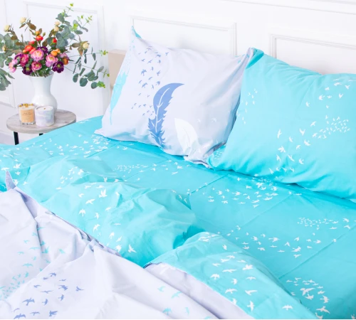 Простирадло MirSon Ranforce Elite 17-0151 Lala - 2