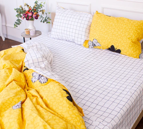 Простирадло MirSon Ranforce Elite 17-0127 Lusiya