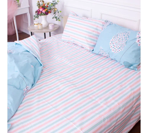 Простирадло MirSon Ranforce Elite 17-0012 Samanta