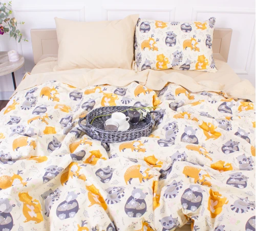 Комплект постельного белья Бязь 17-0559 Elkasso - 2