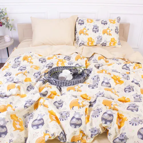 Комплект постільної білизни Бязь 17-0559 Elkasso - 2