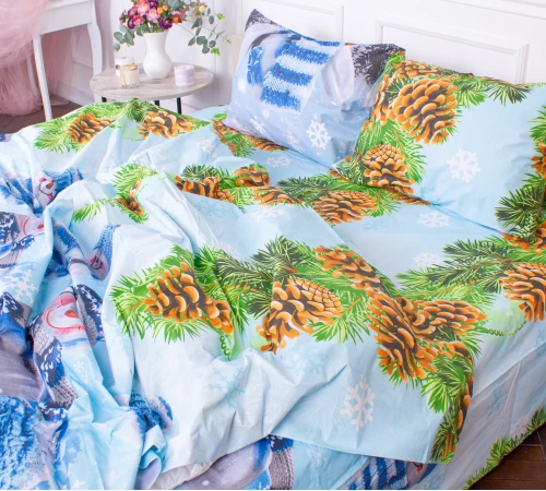 Підковдра Бязь 17-0266 Snowman - 2