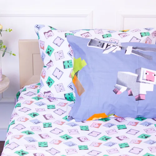 Наволочка Бязь 17-0467 Boy's Minecraft - 2