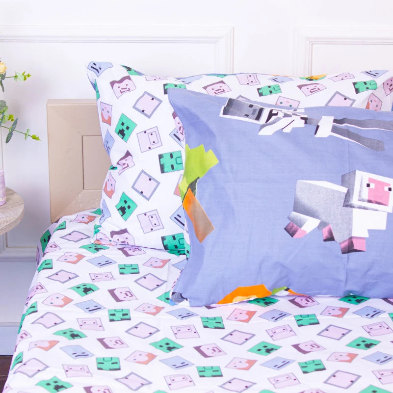 Комплект постельного белья MirSon Ranforce Elite 17-0467 Boy's Minecraft - 5