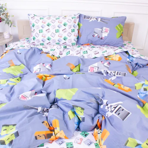 Комплект постельного белья Бязь 17-0467 Boy's Minecraft - 2