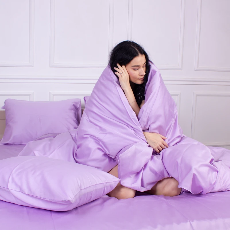 Простынь на резинке (САТИН) 3820 Calypso - высота 25 см (детские 10 см) - 8