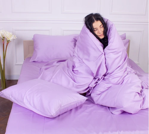 Простынь на резинке (САТИН) 3820 Calypso - высота 25 см (детские 10 см) - 2