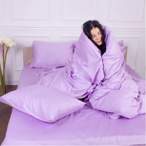 Простынь на резинке (САТИН) 3820 Calypso - высота 25 см (детские 10 см) - 2