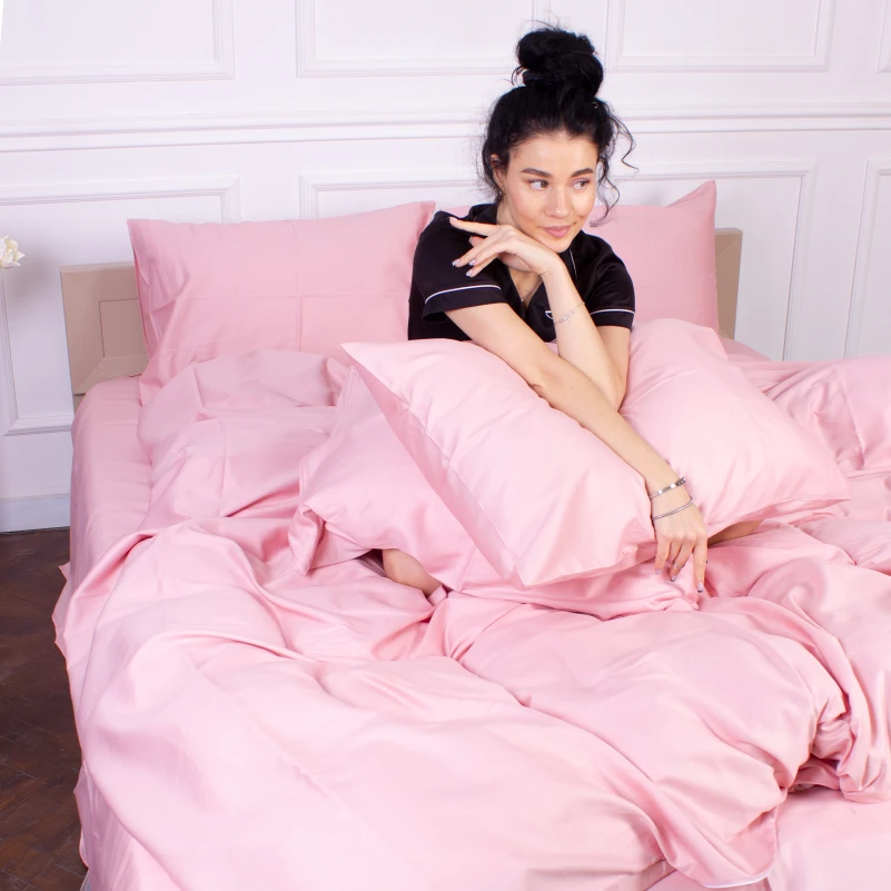 Простынь на резинке (САТИН) 00199 Laura - высота 25 см (детские 10 см) - 1