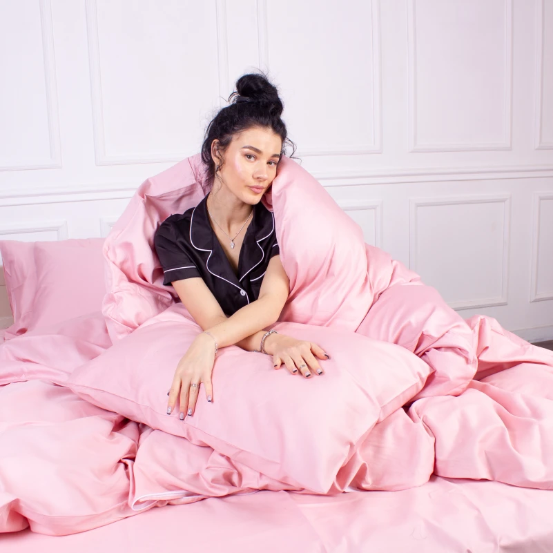 Простынь на резинке (САТИН) 00199 Laura - высота 25 см (детские 10 см) - 7