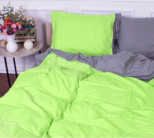 Постельное белье Satin Stripe 30-0016 + 30-0010 Danik