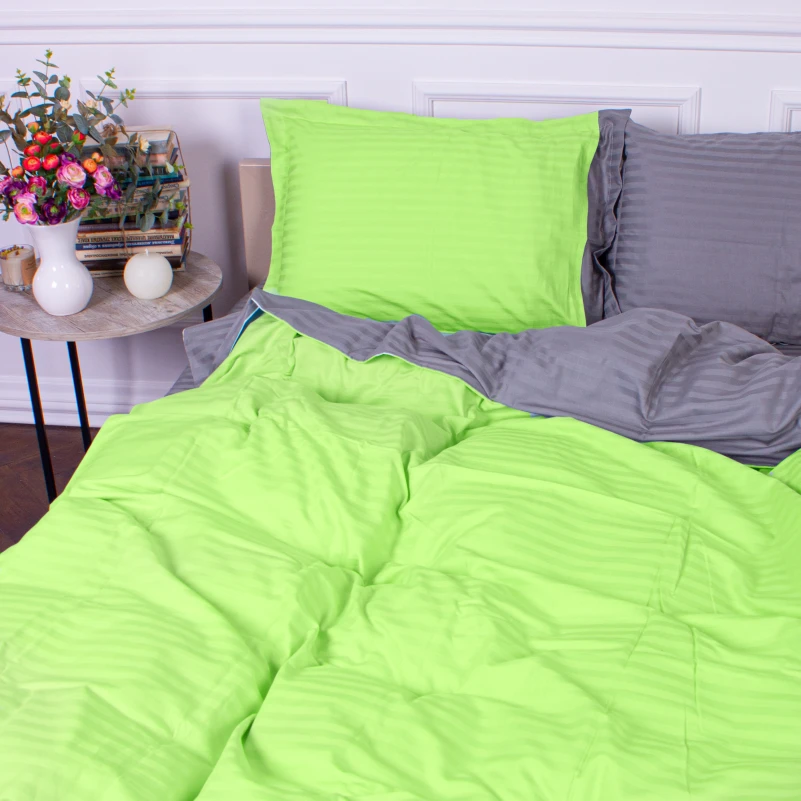 Постельное белье Satin Stripe 30-0016 + 30-0010 Danik