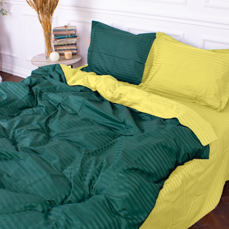 Постельное белье Satin Stripe 30-0017 + 30-0003 Kleiton - 2