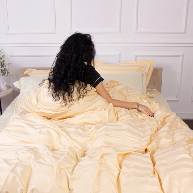 Комплект постільної білизни Сатин ELIT Silvian Duet - 10