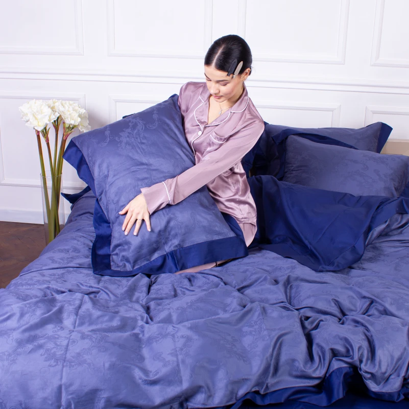 Комплект постільної білизни Сатин ELIT "Raging sea" - 2