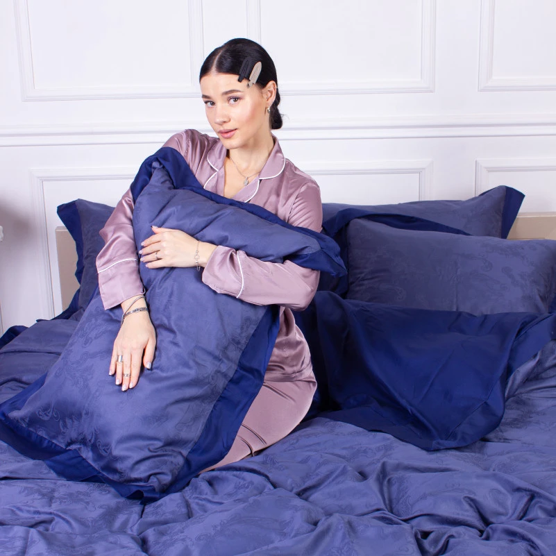 Комплект постільної білизни Сатин ELIT "Raging sea" - 3