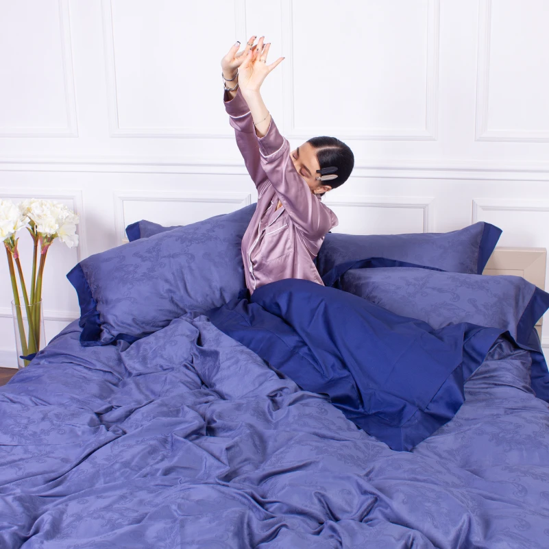 Комплект постільної білизни Сатин ELIT "Raging sea" - 5