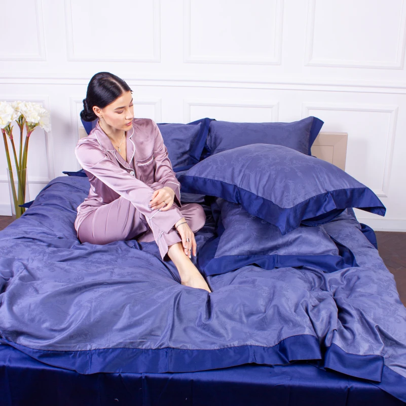 Комплект постільної білизни Сатин ELIT "Raging sea" - 8