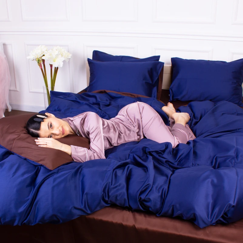 Підковдра Сатин 0211+4052 Azure - 1