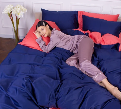 Підковдра Сатин 0132+4052 Delphinium - 2