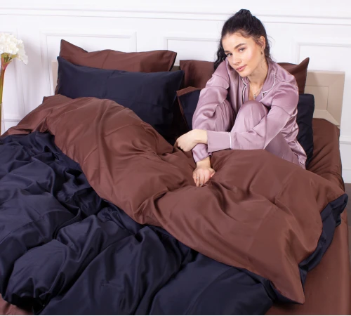 Підковдра Сатин 0211+0055 Dark Chocolate - 2