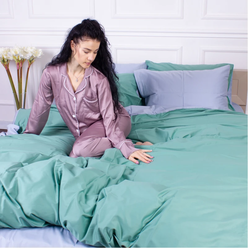 Комплект постельного белья Сатин 0844 + 0843 Edward - 9