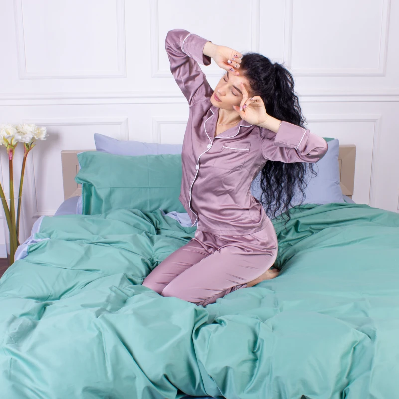 Комплект постельного белья Сатин 0844 + 0843 Edward - 6