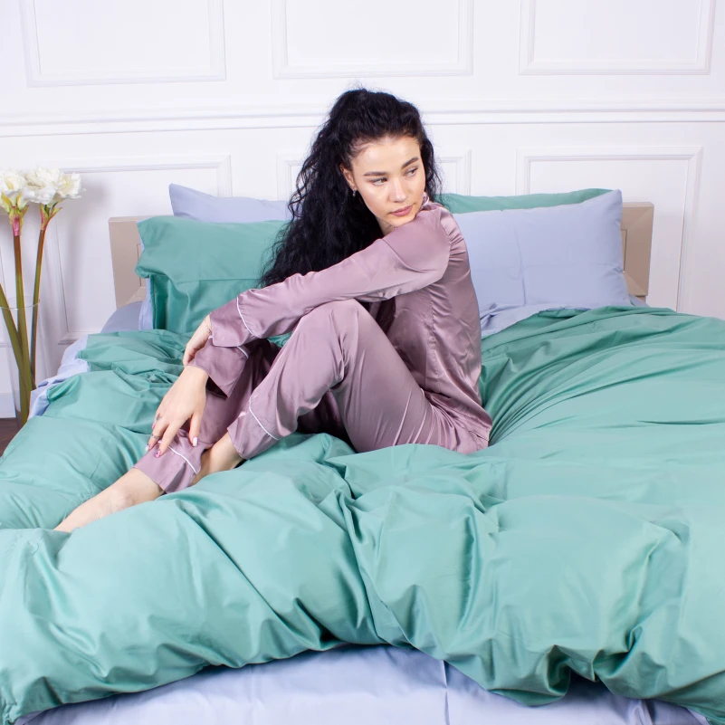 Комплект постельного белья Сатин 0844 + 0843 Edward - 4