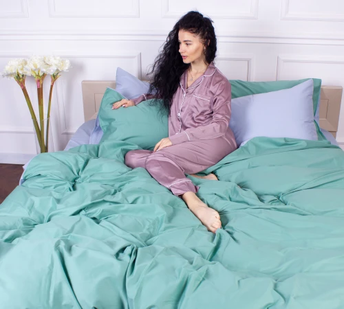 Комплект постельного белья Сатин 0844 + 0843 Edward - 2